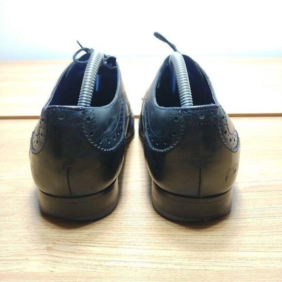 Ted Baker London Leather Dress Shoes 9 Black - Picture 6 of 8